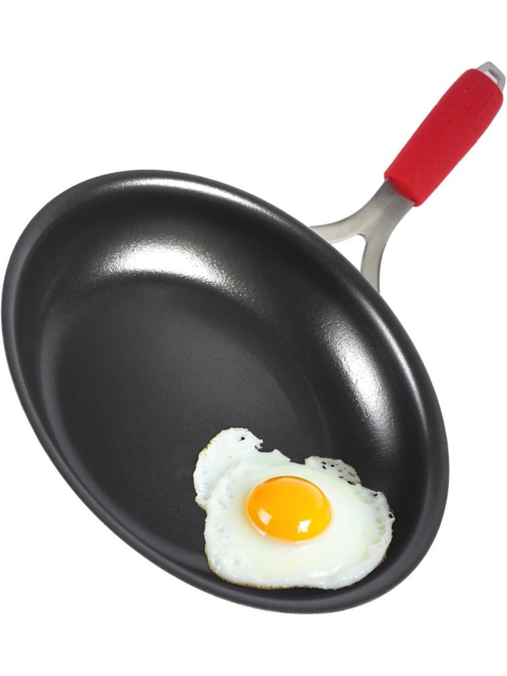 10" Nonstick Frying Pan - Tri-Ply Stainless Steel Skillet, Induction Safe